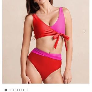 Summersalt, The Perfect Wrap Bikini top & wrap bikini bottom